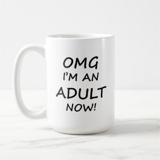 OMG, Mug de café, Mug, Mug d'OMG, Mug de 18e anniv