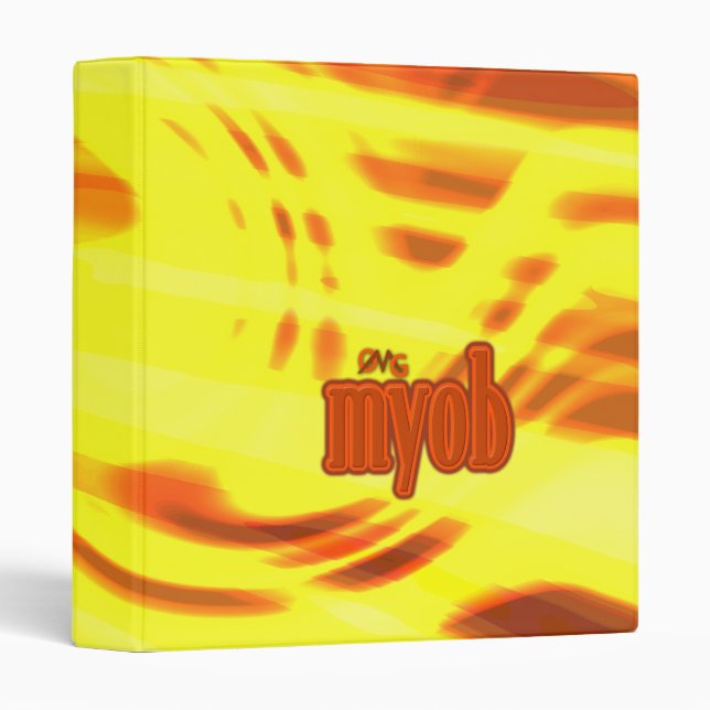 OMG! myob Binder (Front/Spine)