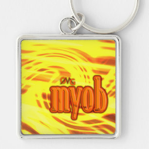 OMG! myob Keychain