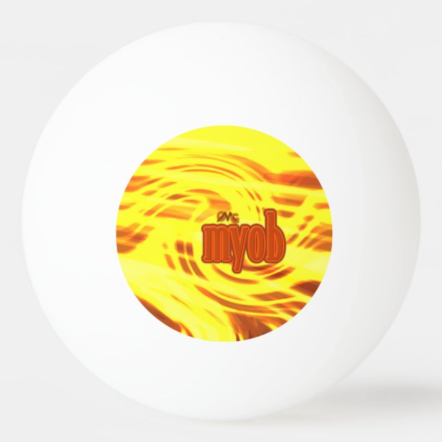 OMG! myob Ping Pong Ball (Front)