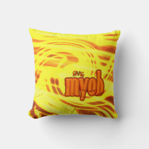 OMG! myob Throw Pillow