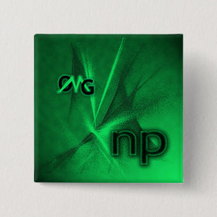 OMG! np 2 Inch Square Button