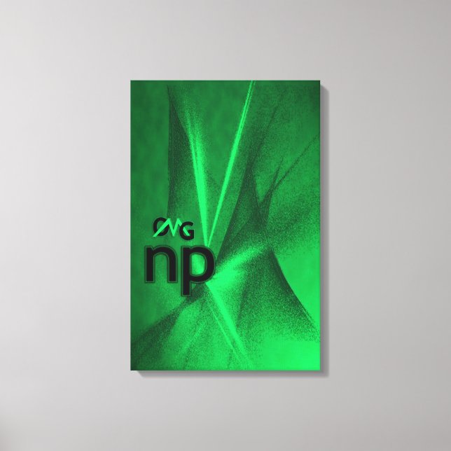OMG! np Canvas Print (Front)