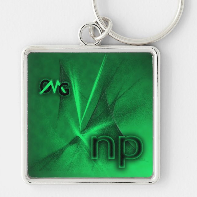 OMG! np Keychain (Front)