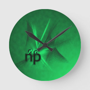 OMG! np Round Clock