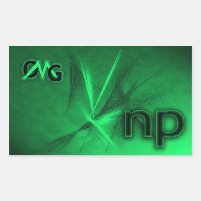 OMG! np Sticker (Front)