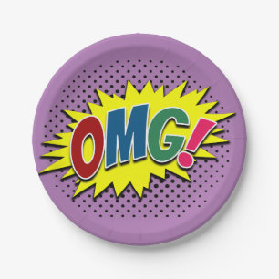 OMG! PAPER PLATE