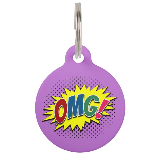 OMG! PET TAG (Front)