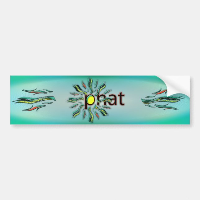 OMG! phat Bumper Sticker (Front)
