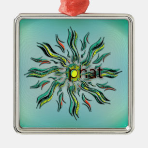 OMG! phat Metal Ornament