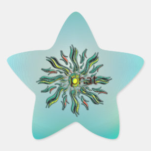 OMG! phat Star Sticker