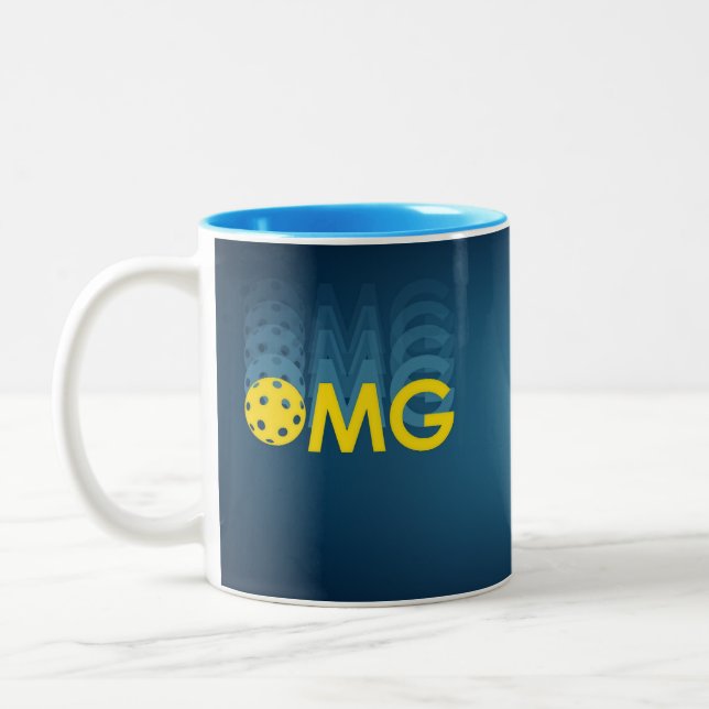 OMG pickleball mug (Left)