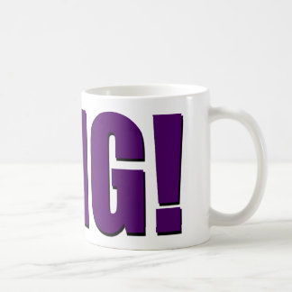 OMG! purple Coffee Mug
