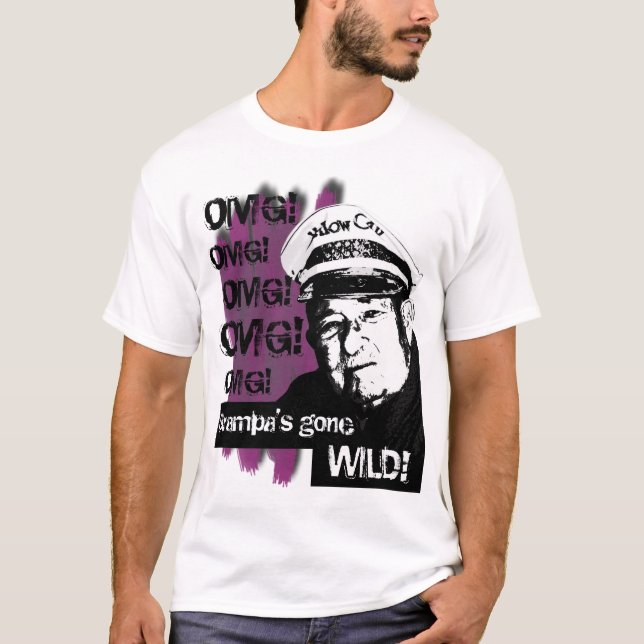 OMG!(Purple) T-Shirt (Front)