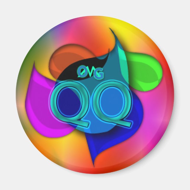 OMG! qq Magnet (Front)