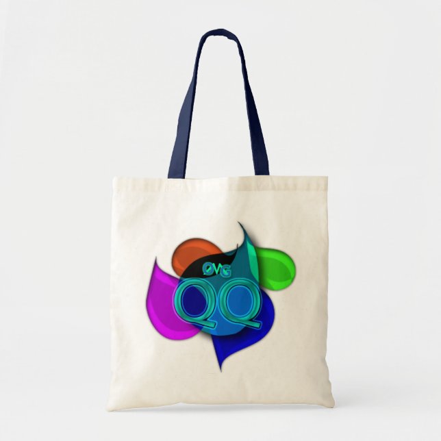 OMG! qq Tote Bag (Front)