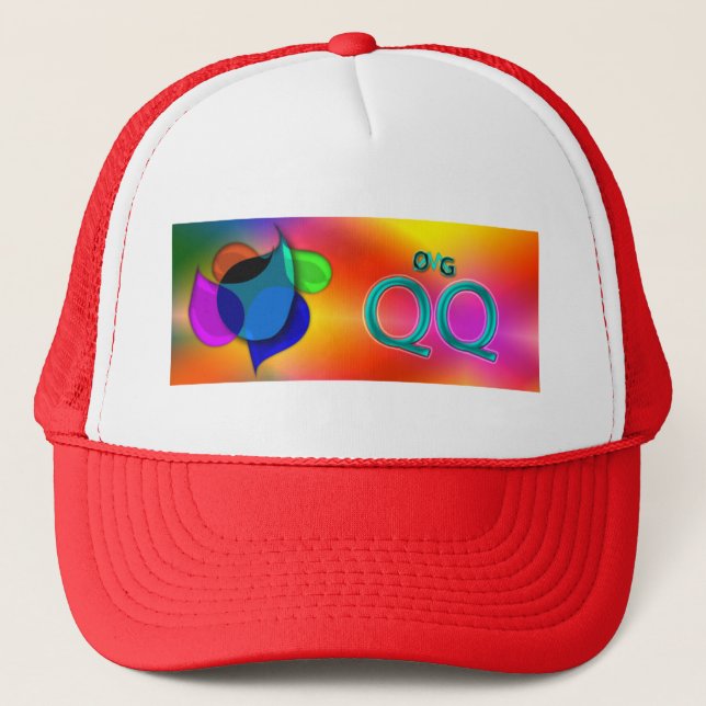 OMG! qq Trucker Hat (Front)