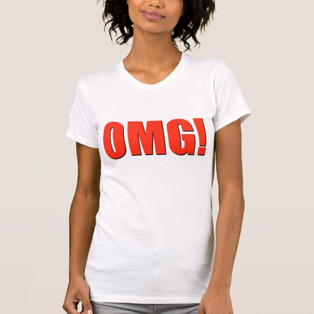 OMG! red T-Shirt (Front)