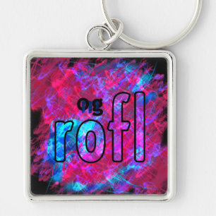OMG! rofl Keychain