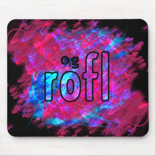 OMG! rofl Mouse Pad