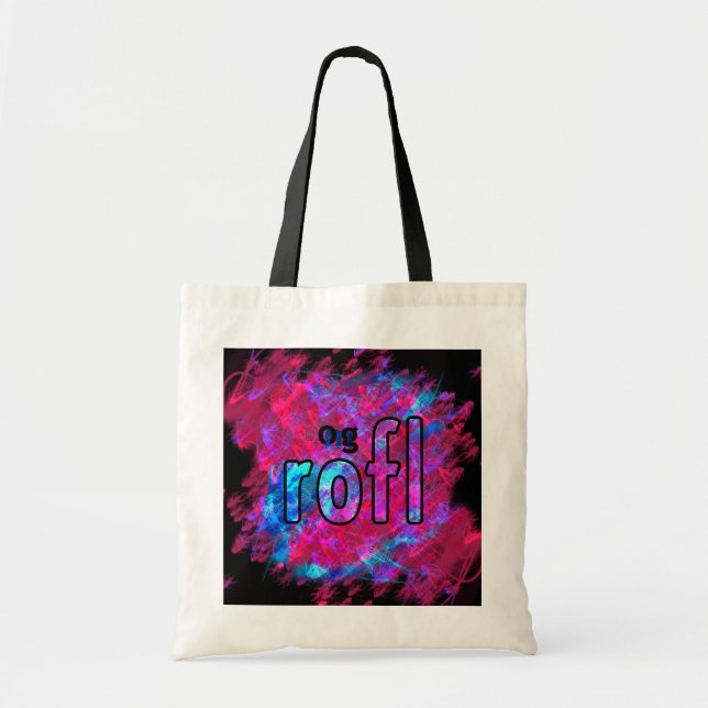 OMG! rofl Tote Bag (Front)