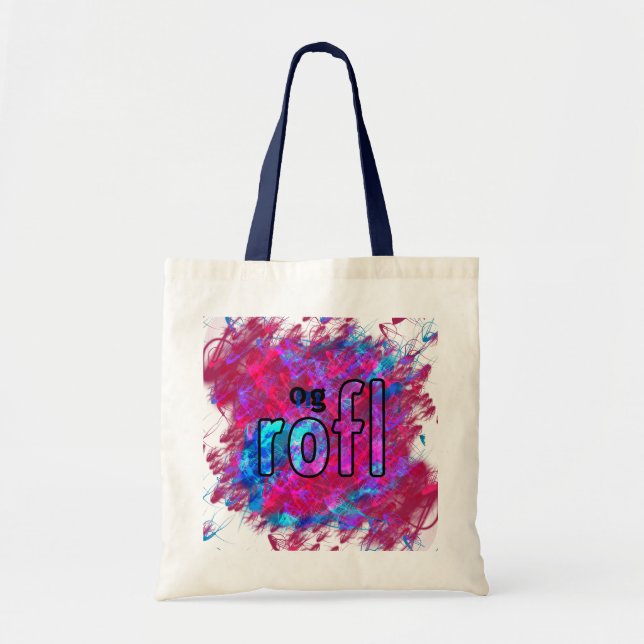 OMG! rofl Tote Bag (Front)