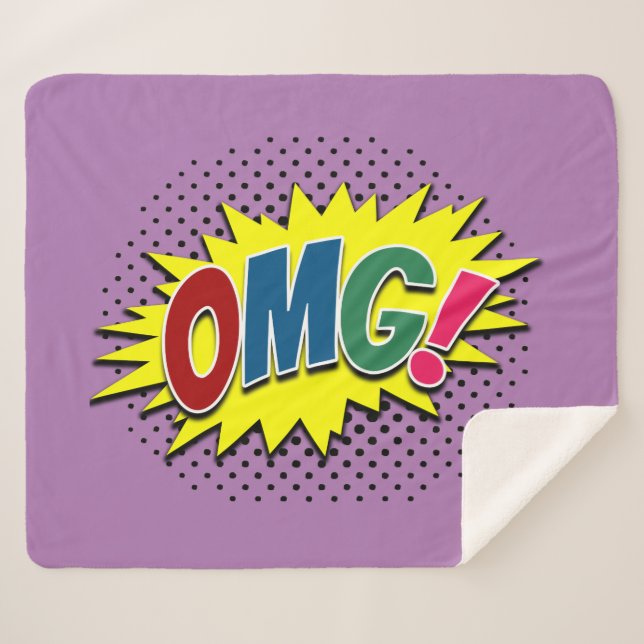 OMG! SHERPA BLANKET (Front (Horizontal))