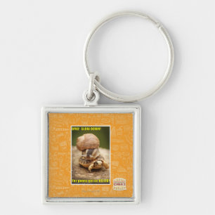 OMG! Slow down! Keychain