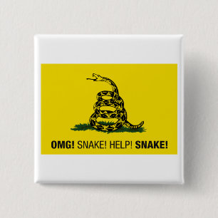 OMG! Snake! Button