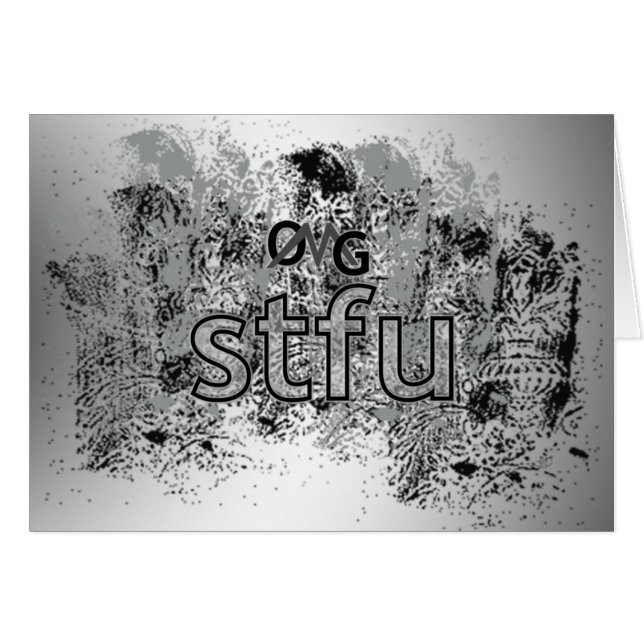 OMG! stfu (Front Horizontal)