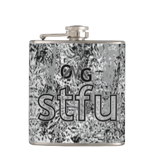 OMG! stfu Hip Flask