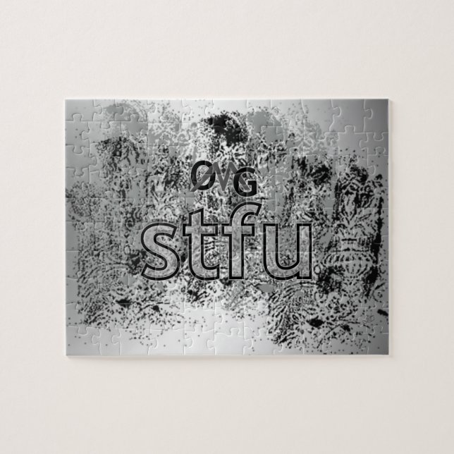 OMG! stfu Jigsaw Puzzle (Horizontal)
