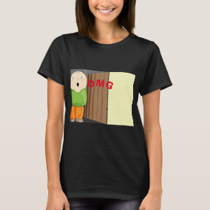 OMG T-shirt femme