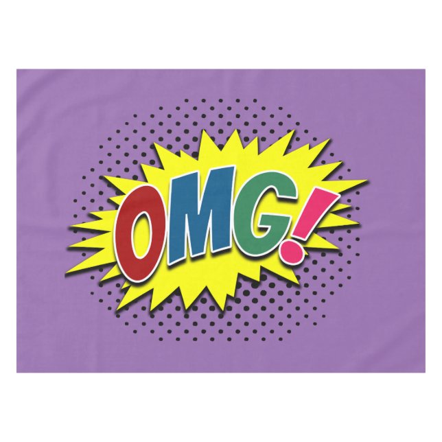 OMG! TABLECLOTH (Front (Horizontal))