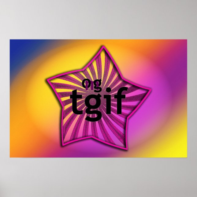 OMG! tgif Poster (Front)