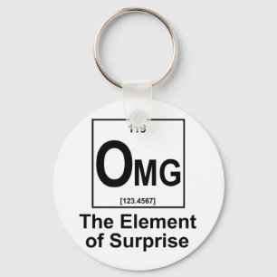 OMG The Element os Surprise Keychain