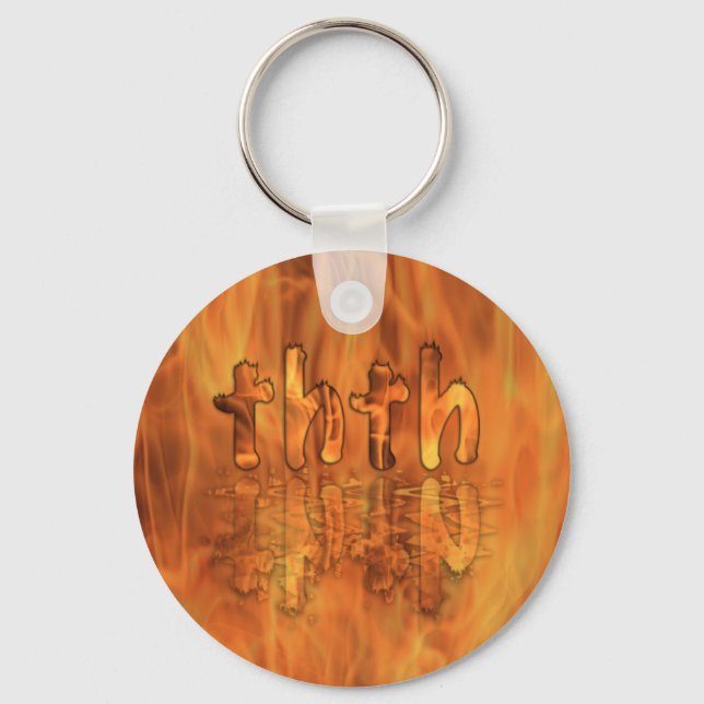 OMG! thth Keychain (Front)