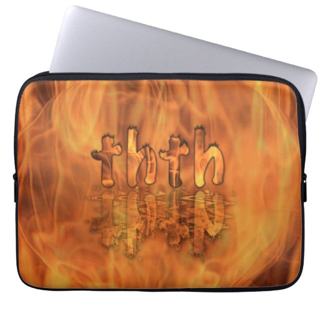 OMG! thth Laptop Sleeve (Front)