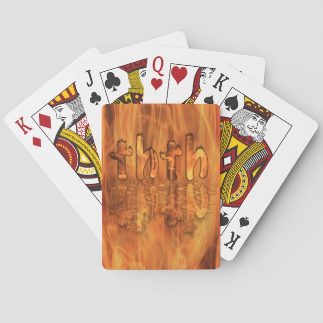 OMG! thth Playing Cards (Back)