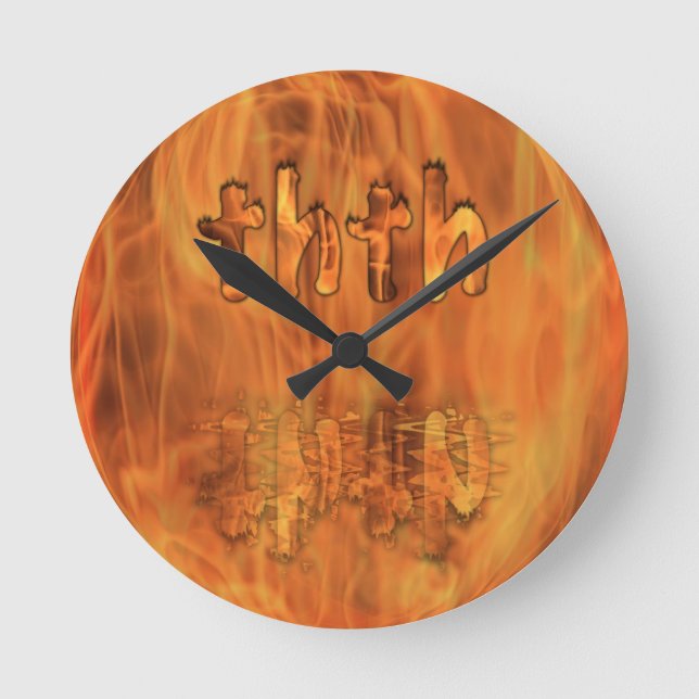 OMG! thth Round Clock (Front)