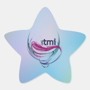 OMG! tmi Star Sticker