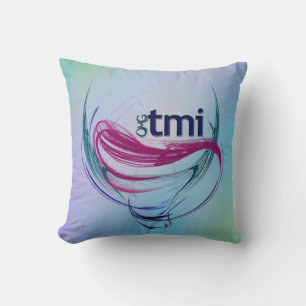 OMG! tmi Throw Pillow