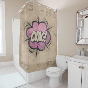 OMG! Vintage Comic Book Steampunk Pop Art