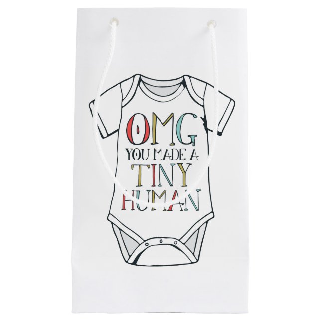 OMG Vous Avez Fait Un Petit Sac Cadeau Humain (Devant)