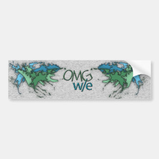 OMG! w/e Bumper Sticker