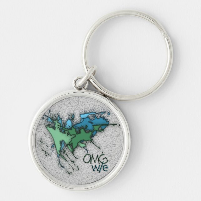 OMG! w/e Keychain (Front)