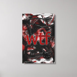 OMG! wtf Canvas Print