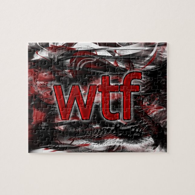 OMG! wtf Jigsaw Puzzle (Horizontal)