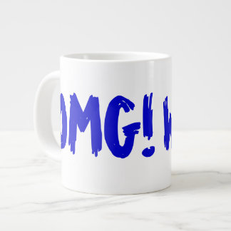 OMG! WTF? LARGE COFFEE MUG