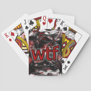 OMG! wtf Playing Cards